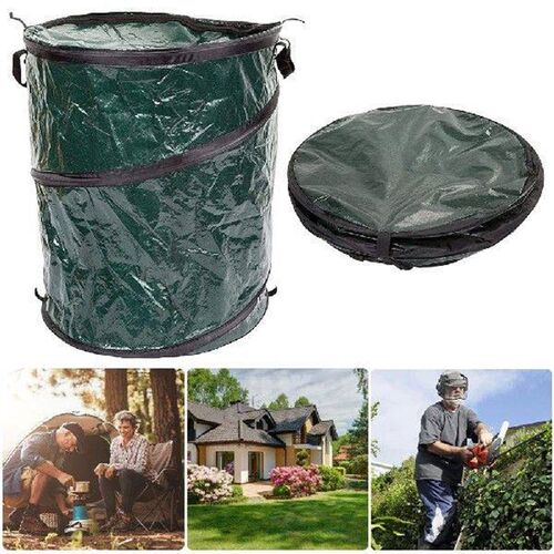 10L Garden Waste Bag Heavy Duty Collapsible Trash Container