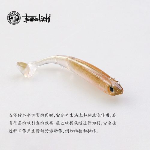 新款常吉软饵网纹小鱼可切割软饵黑坑鲈鱼铅头倒钓钩翘嘴路亚假饵