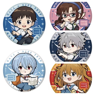 日谷EVA世纪福音战士明日香绫波丽王子酒店联名吧唧原袋渚薰徽章