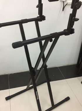 音王琴架可调节双层放置架钢琴电子琴架子支架加厚DF036调节X架