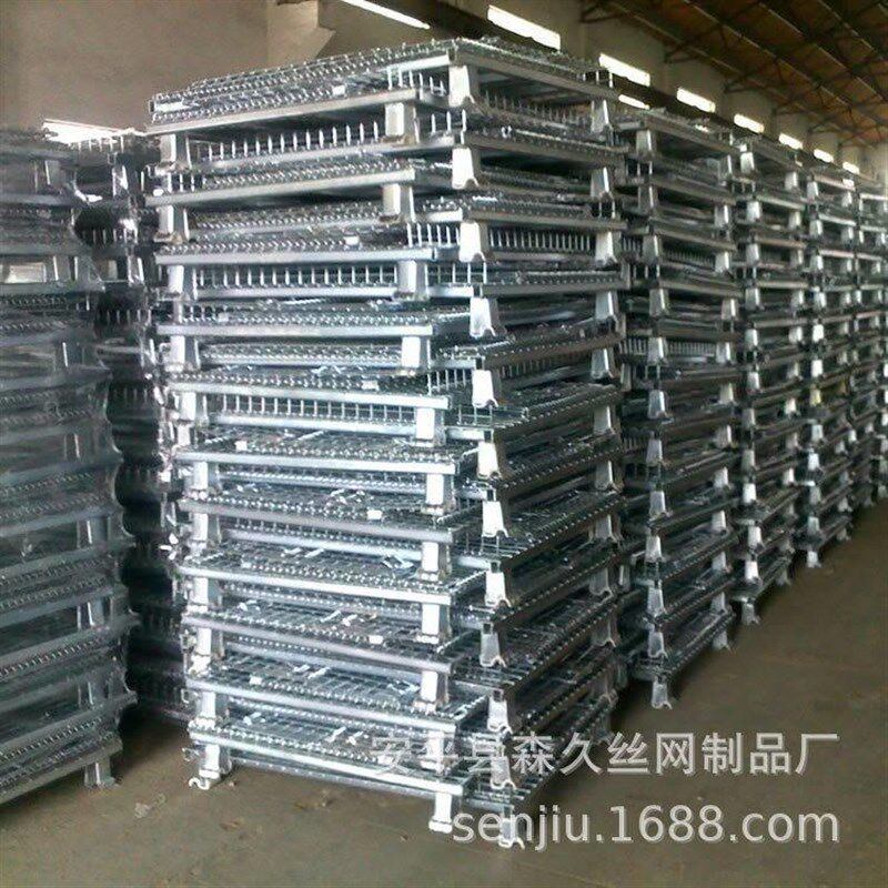 1000/800/840折叠铁框子 金属铁笼 蝴蝶笼 美固笼 网格金属笼