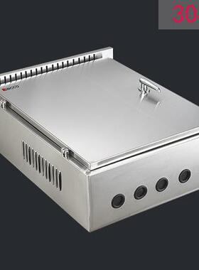 304#不锈钢室外箱500*600*250mm/IP55防雨箱3C配电箱(304#钢)