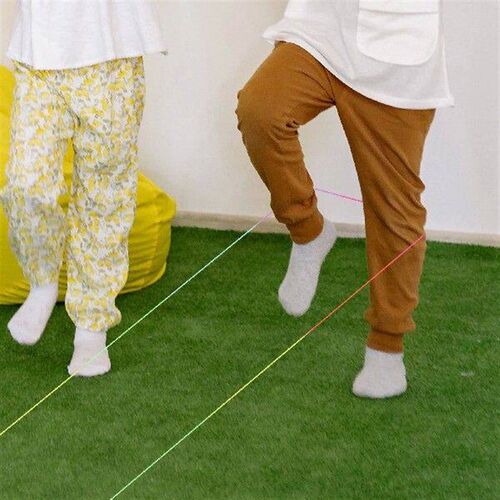 Kids Outdoor Toys Rubber Band Skipping Rope Long Jump