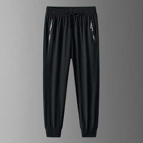 Summer New Ice Silk Casual Pants Mens Loose Large Size Spor