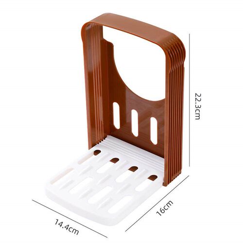 bread cutting frame toast bread slicer cutting bread