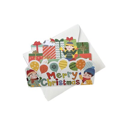 2024 christmas card present message cards best wishes卡圣诞