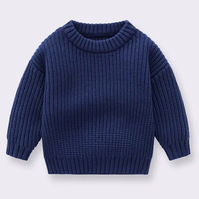 0-6Yrs Baby Boys Girls Knit Sweater Clothes 2024 New Toddler