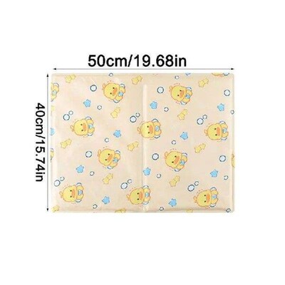 Cute Cooling Mat For Dogs Waterproof Non-Slip Cooling Pad