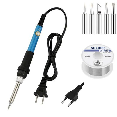 New Adjustable Temperature Electric Soldering Iron 220V 110V