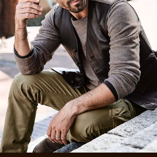 Autumn and winter leisure single breasted vest fashion trend