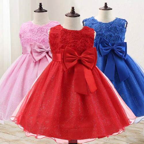 Girl+Flower+Princess+Dress+Kids+Summer+Gown+Dresses+For+3-10