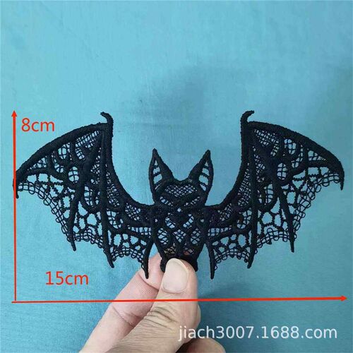 Halloween Lace Bat Decoration 3d Bat Decoration Room Decorat