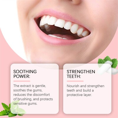 Tooth Whitening Toothpaste - Cleans Yellow Stains, Removes O