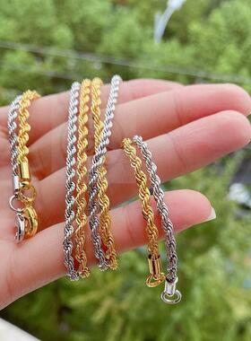 。Twisted chain  multi size stainless steel fried dough twis