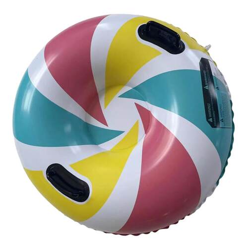 Winter Snow Tube 35.83inch Kids Adults Sledding Sleigh Infla