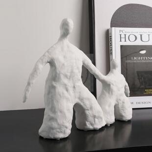 。Nordic figure sculpture decoration  study home decoration