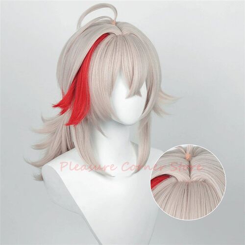 Genshin Impact Kazuha Wig Cosplay Professional Props Heat re