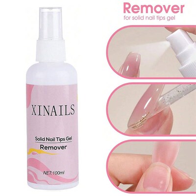 100ml False Nail Tips Solid Adhesives Gel Remover Nail Liqui