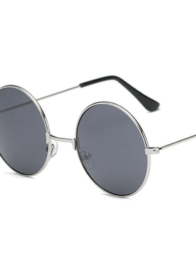 2020 Retro Round Pink Sunglasses Woman Brand Designer Sun Gl