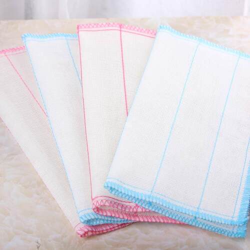 Dish cloth oil rag bibulous not picking cotton gauze all
