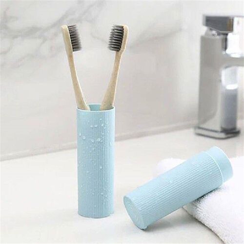 Travel Portable Toothbrush Cup Bathroom Toothpaste Holder