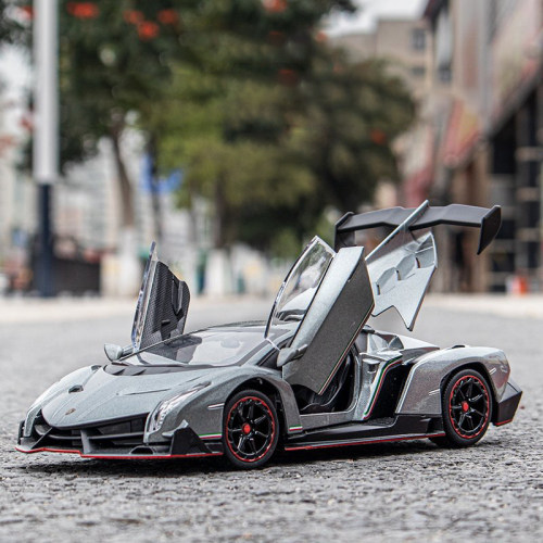 1:24 Scale Lambo Veneno Supercar Alloy Car Model Diecast Toy