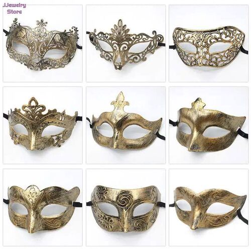 1 Buah Masker Mata Seksi Halloween Tiara Masquerade untuk Pr