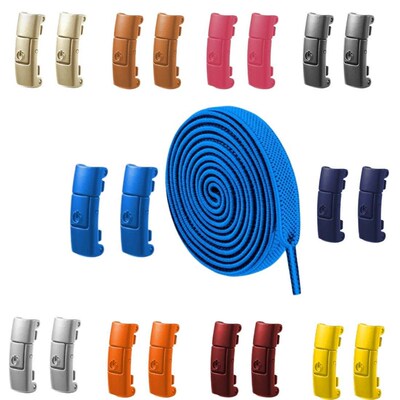 No Tie Shoe Laces Press Lock Shoelaces Without Ties Elastic