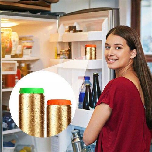 Silicone Can Lids Soda 6 Pack Reusable Soda/Beverage/Beer
