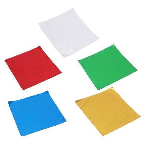 100 Pcs Chocolate Tea Packing Foil Candy Wrapper Ladder