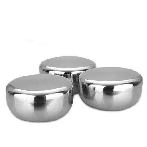Stainless Steel Bowl Korean Big Cooked Rice Bowl with Cover