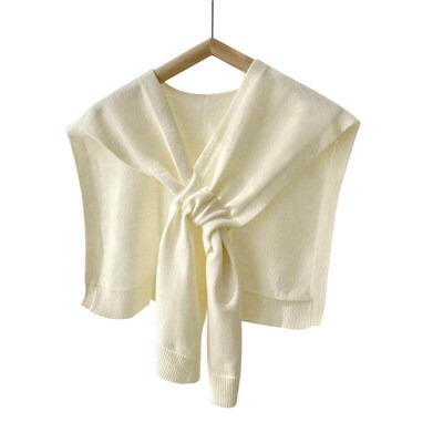 Women Knitted Shawl Female Autumn Winter Air-conditioned Roo