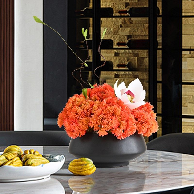 售楼处装饰花卉仿真花高档样板间高大尚假花摆设高端摆件花餐桌花,家居饰品,仿真花/假花,淘宝优惠券,粉丝福利购,淘宝优惠卷