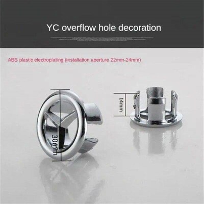 Sink Hole Overflow Cover Sink Hole Anti-crack Easy To
