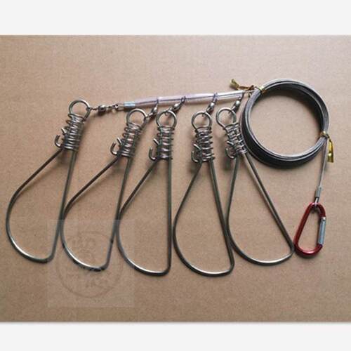 。Stnless steel fish lock live fish buckle road Asian fish b