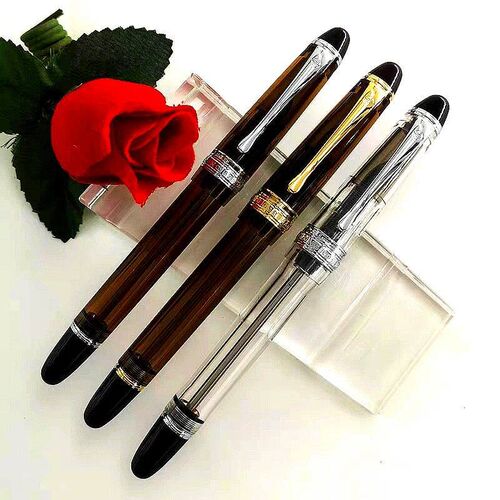 Wingsung 699 Vacuum Filling Fountain Pen High Quality Acryli