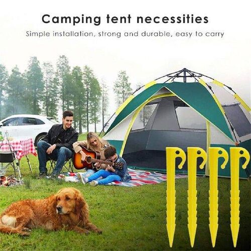 20 Pieces Tent Nails Ground Pegs Rainproof Cloth Portable