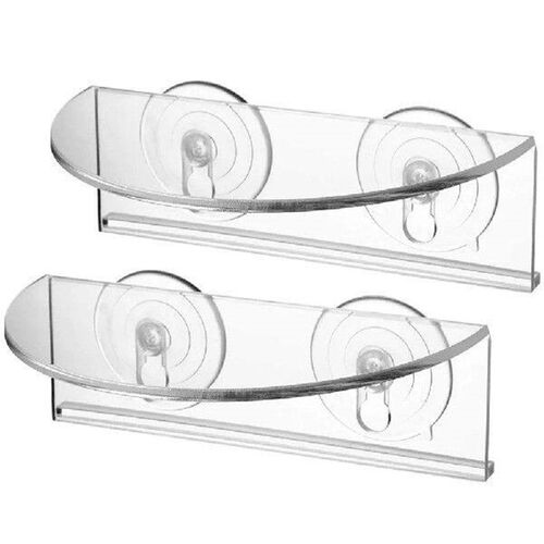 2 Pcs Practical Potting Racks Black Shelves Small Plant