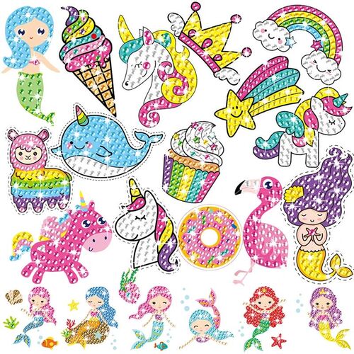Children Big Gem Diamond Painting Kit Create Your Own ers Cr