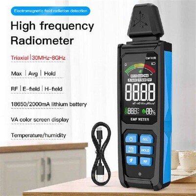 Clear Display Radiation Electromagnetic Field yzers for