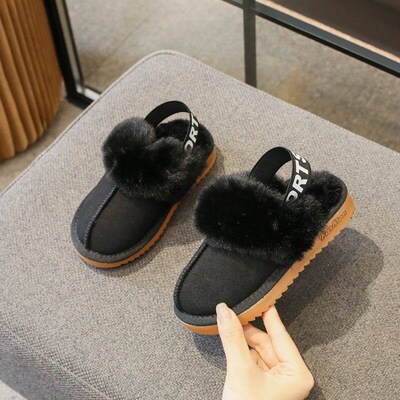 Kids Slippers Girls Casual Shoes 2023 New Boys Shoes Elastic