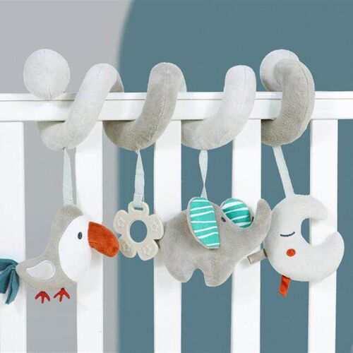 Baby Cloth Book Toy Black White Cloth Activity Book Sensory
