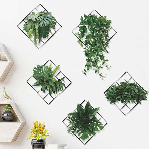 Simulation iron net green laurel bedroom living room porch d