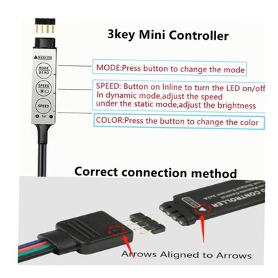 10M 5M Led Strip Light RGB Infrared Bluetooth ontroller luce