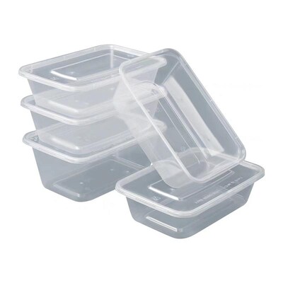 Disposable food box Plastic transparent takeaway food box