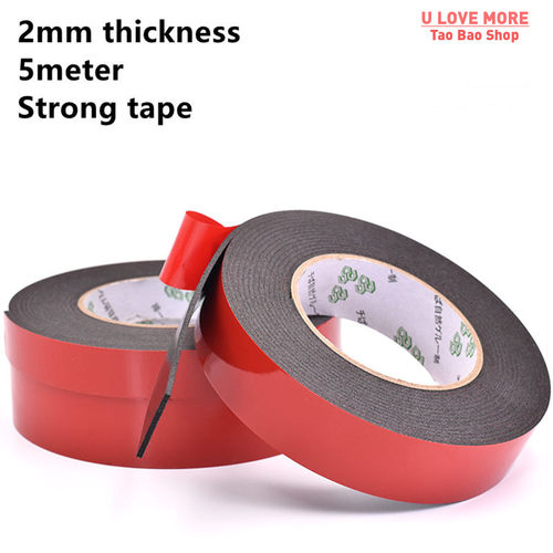 2pcs/1pcs 0.5mm-2mm thickness Super Strong Double side Adhes