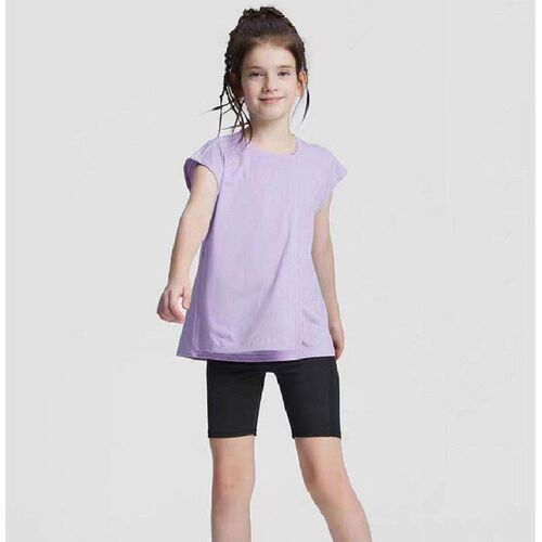 Summer Breezy Thin Ice Silk QuickDry Breathable Girls Kids T