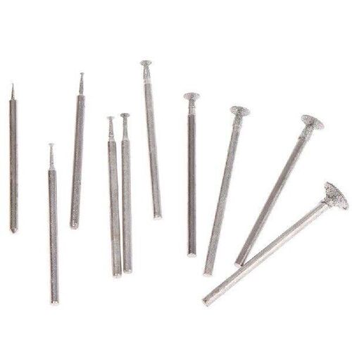 10Pcs Diamond grinding Head Stone Jade Carving Polishing