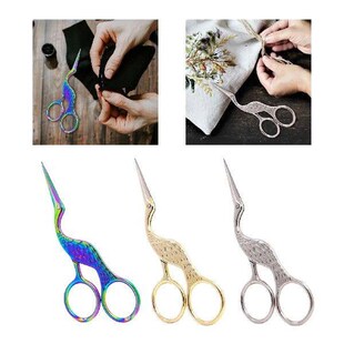Stainless Steel Stork Scissors, Crane Design, Tailoring