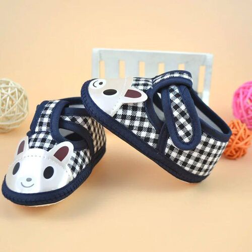 Cartoon Baby Booties Girl Boy Soft Sole Anti-slip Shoes Todd